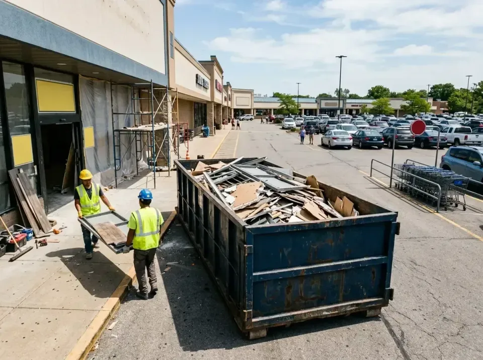 retail-store-renovation-debris-003 — frequently asked questions, Roll-off Dumpster Rentals in Wrightstown, WI